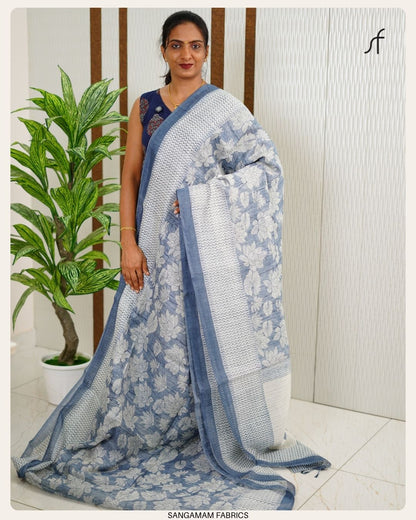 SEMI JUTE SAREE