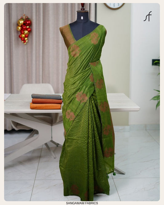SEMI JUTE SAREE