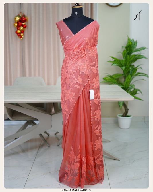 ORGANZA SAREE