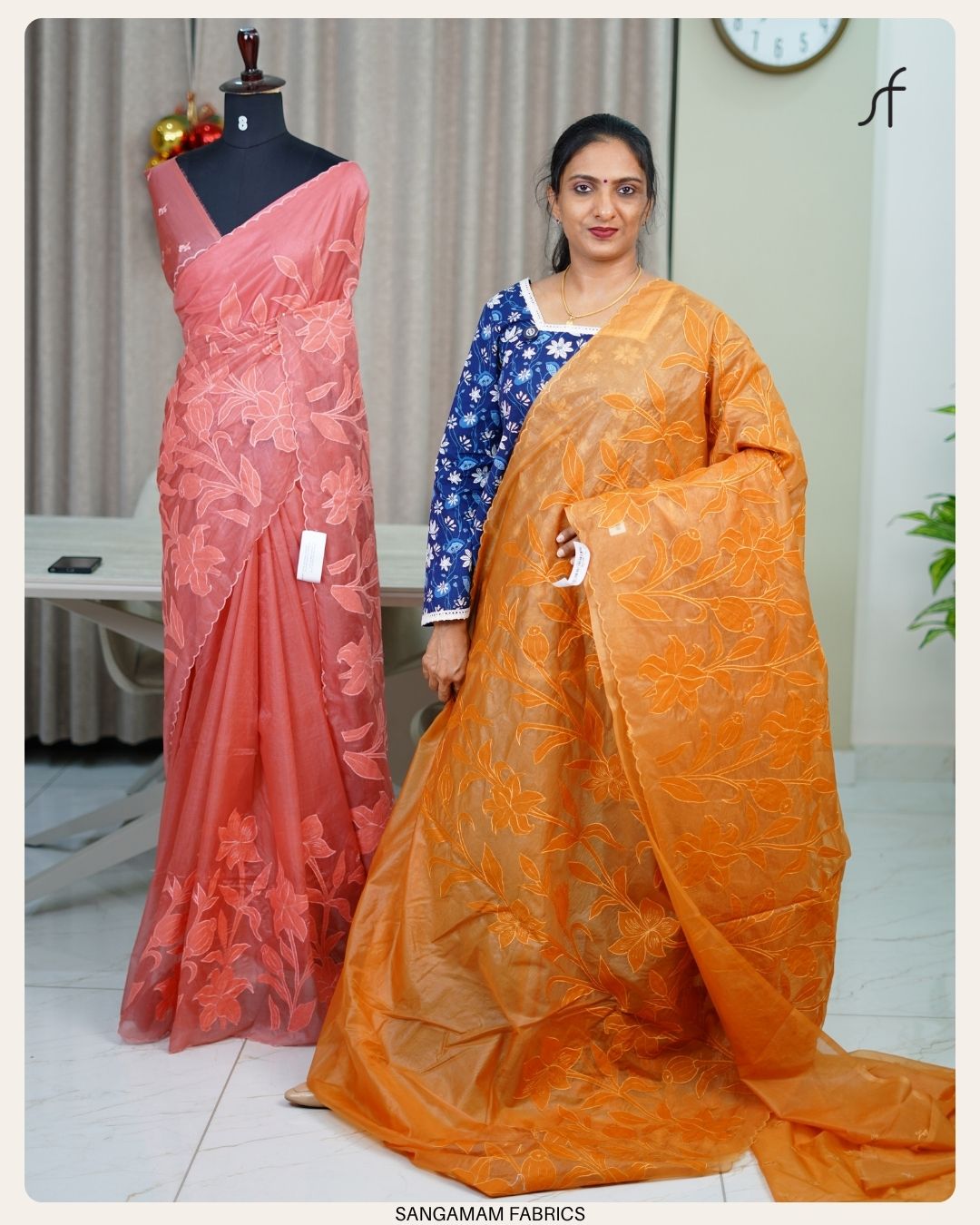 ORGANZA SAREE