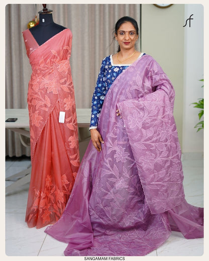 ORGANZA SAREE