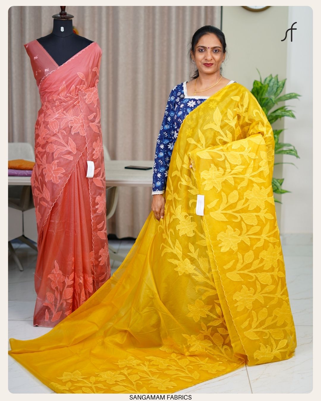 ORGANZA SAREE