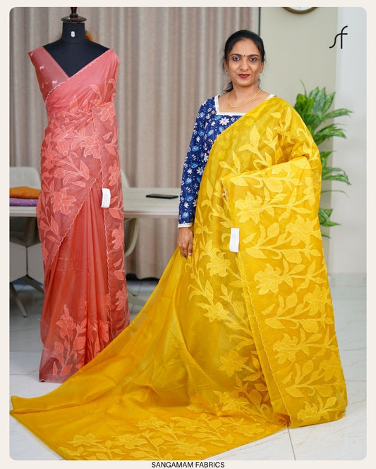 ORGANZA SAREE