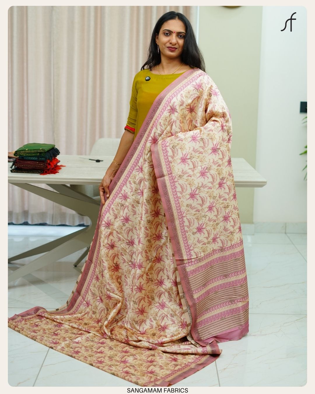 SEMI TUSSAR SILK SAREE