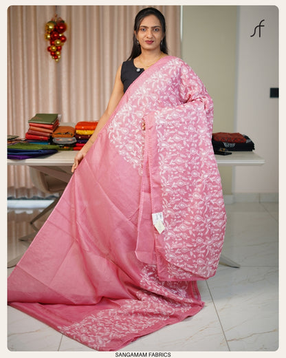 NET COTTA SAREE