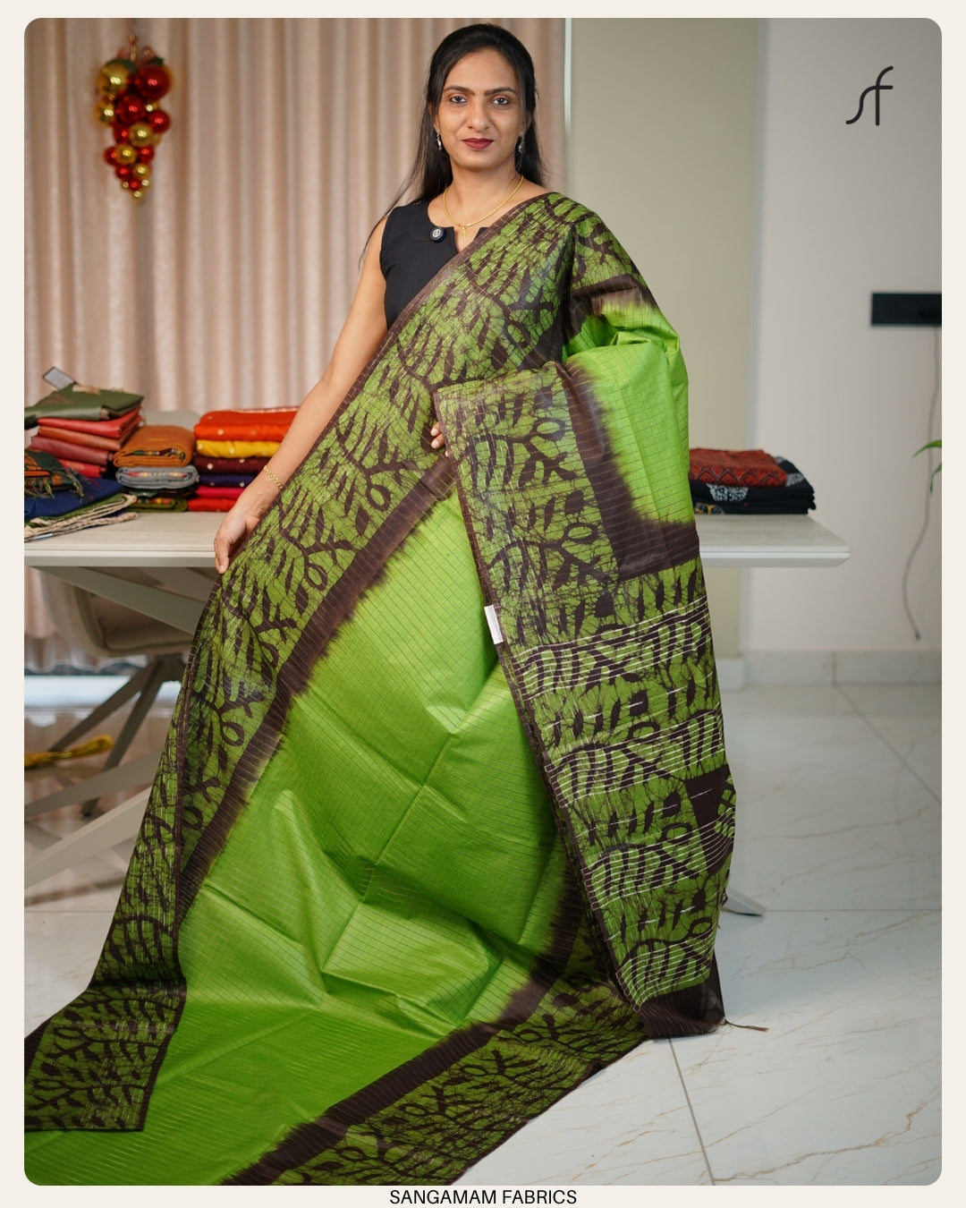 SEMI TUSSAR SILK SAREE