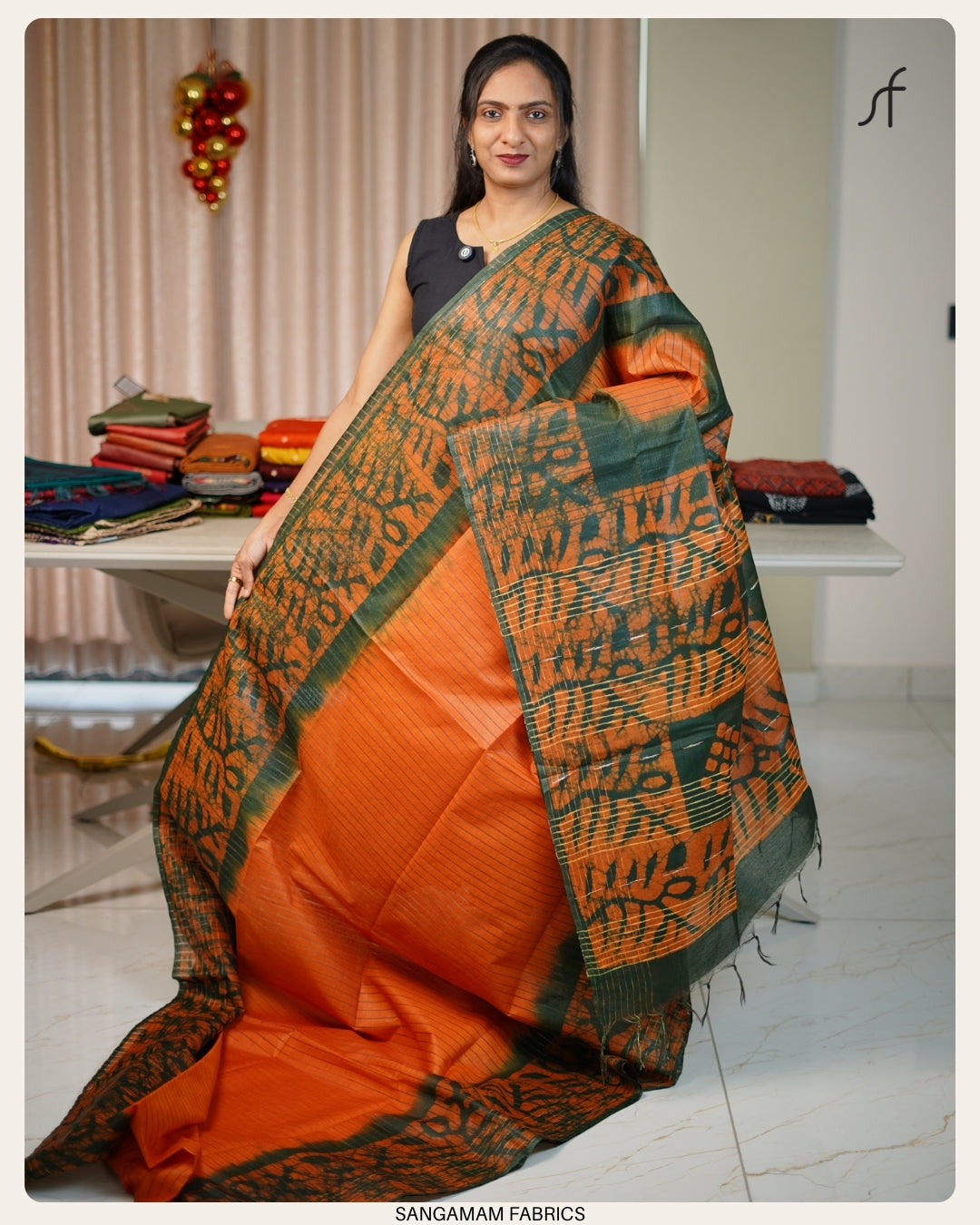 SEMI TUSSAR SILK SAREE
