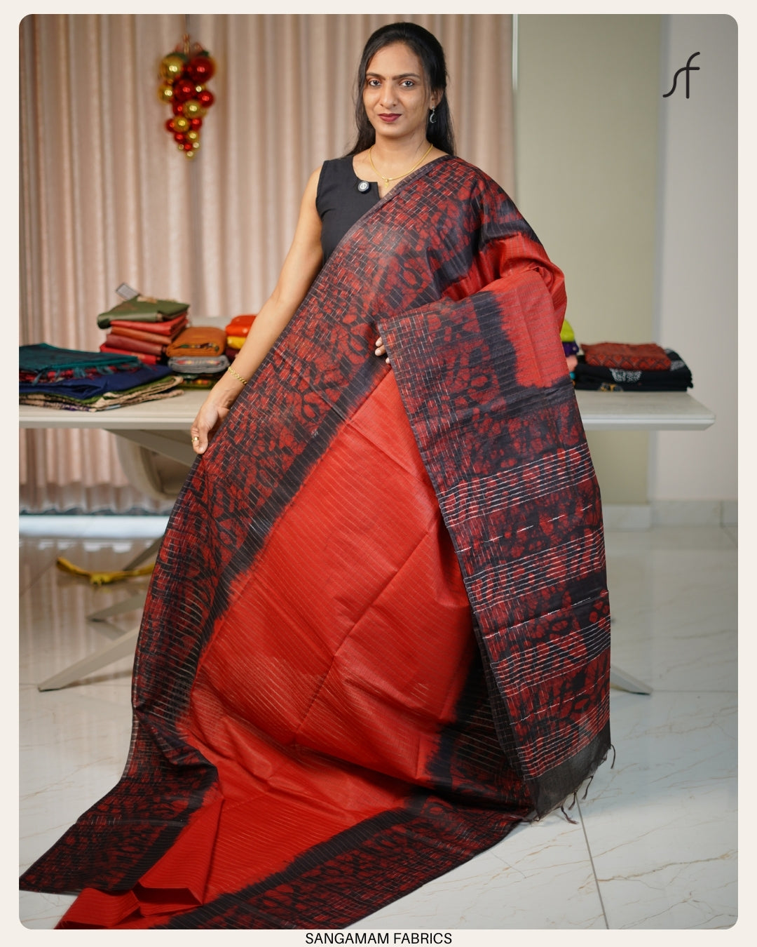 SEMI TUSSAR SILK SAREE