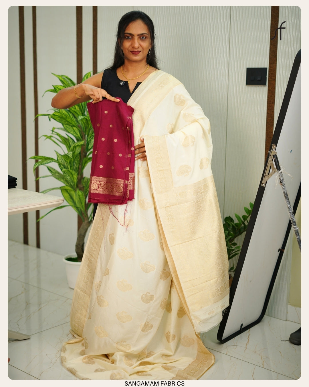 GEORGETTE BANARASI SAREE