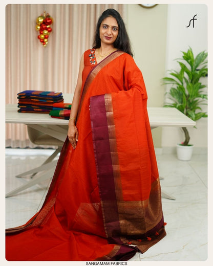 SEMI JUTE SAREE