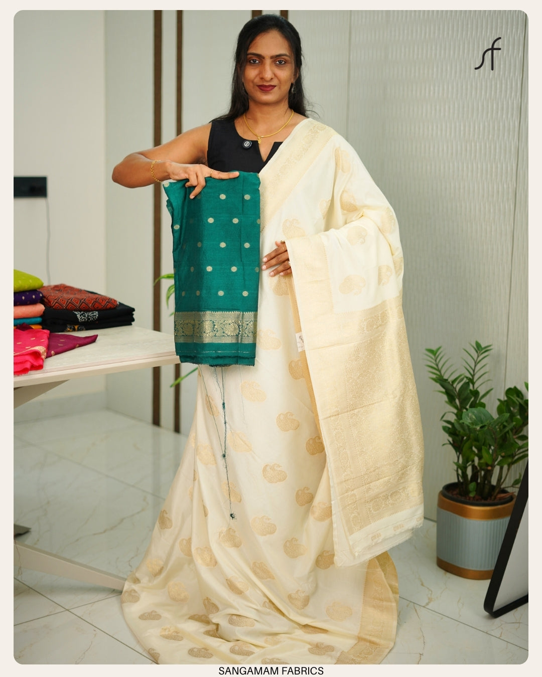GEORGETTE BANARASI SAREE