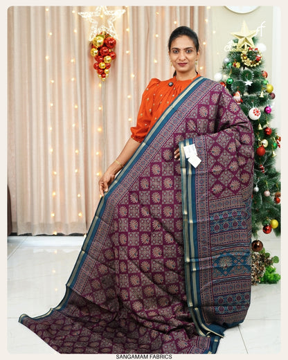 MAHESHWARI SILK  SAREE