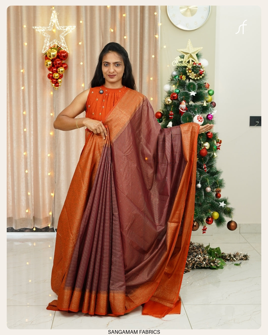 CHANDERI SILK BANARASI SAREE