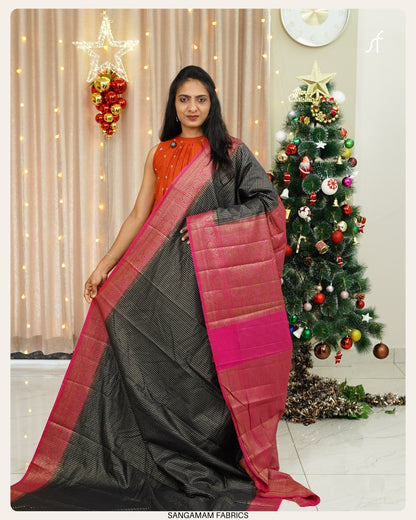 CHANDERI SILK BANARASI SAREE