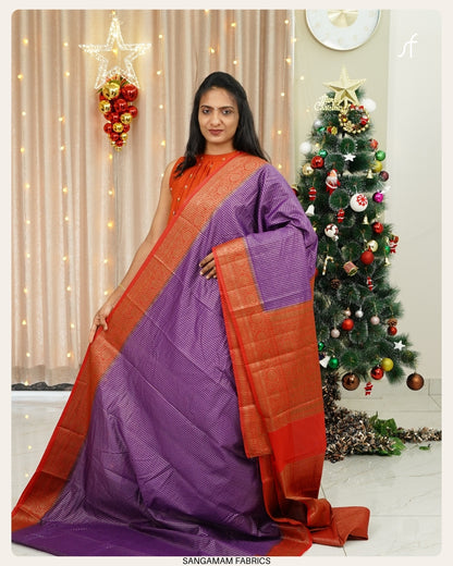 CHANDERI SILK BANARASI SAREE