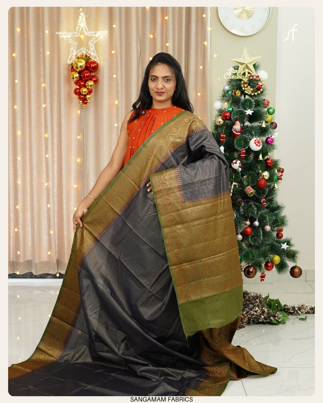 CHANDERI SILK BANARASI SAREE