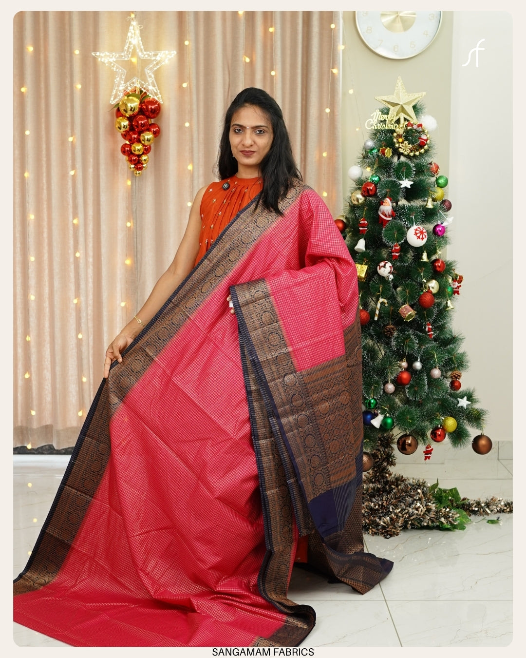 CHANDERI SILK BANARASI SAREE