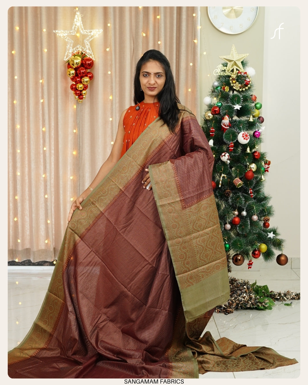 CHANDERI SILK BANARASI SAREE