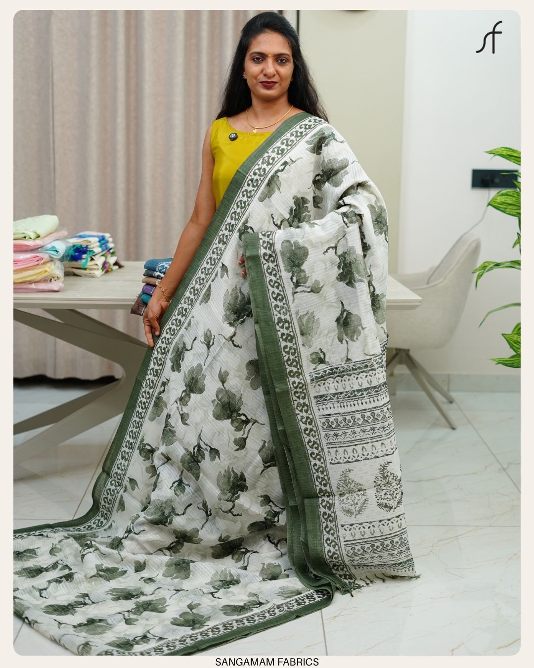 SEMI JUTE SAREE