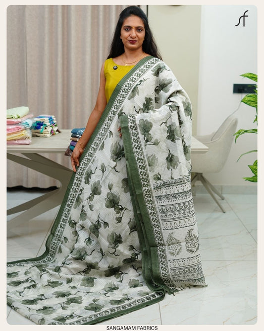 SEMI JUTE SAREE