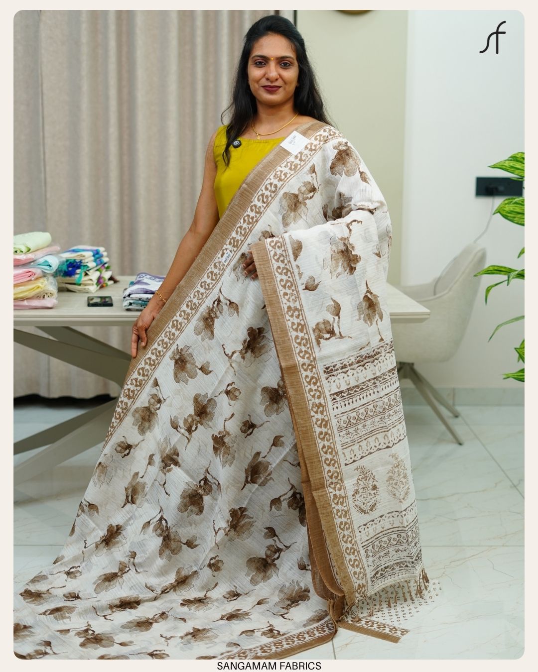 SEMI JUTE SAREE