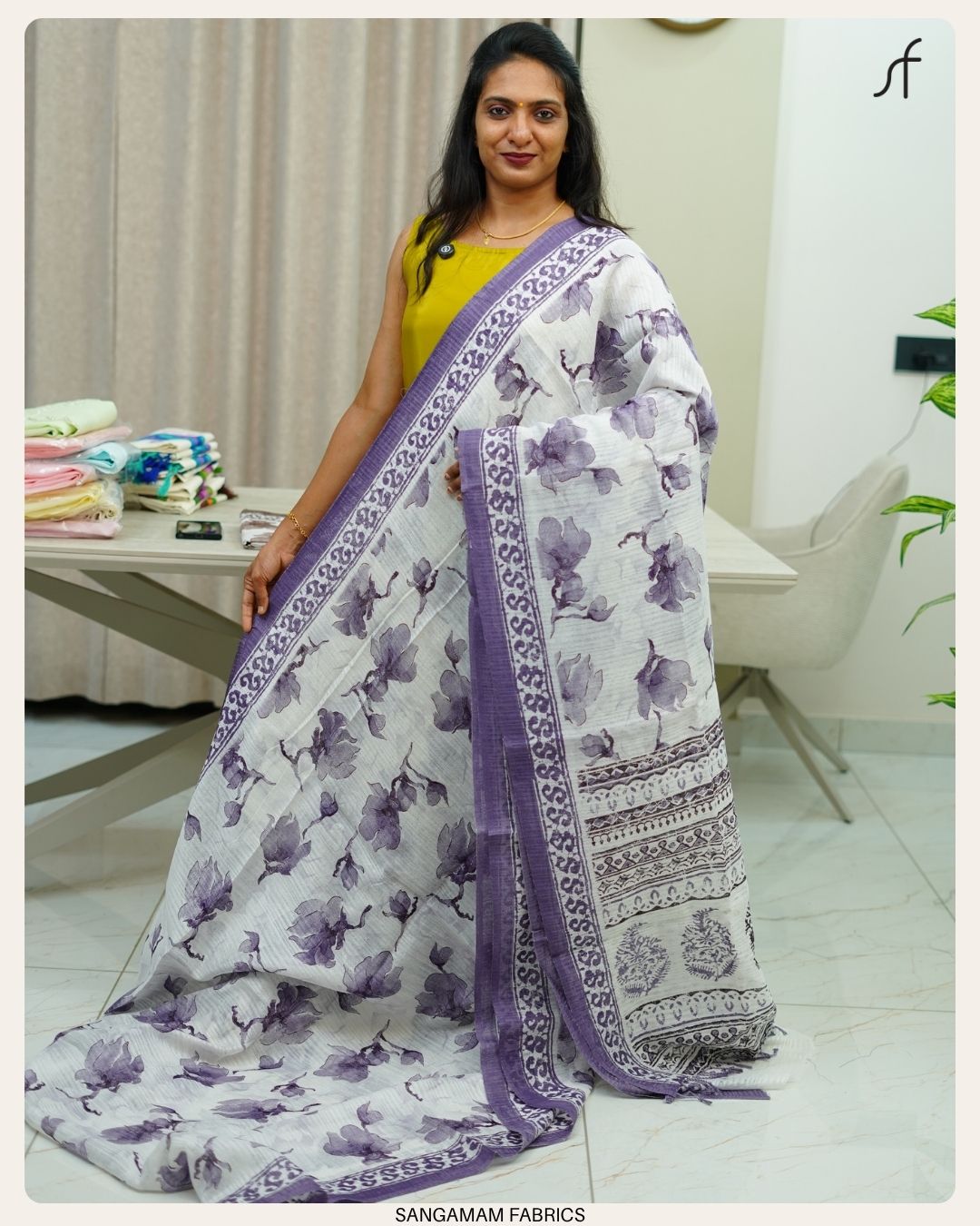 SEMI JUTE SAREE