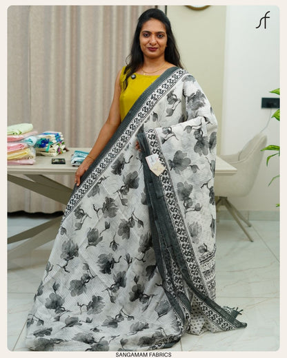 SEMI JUTE SAREE