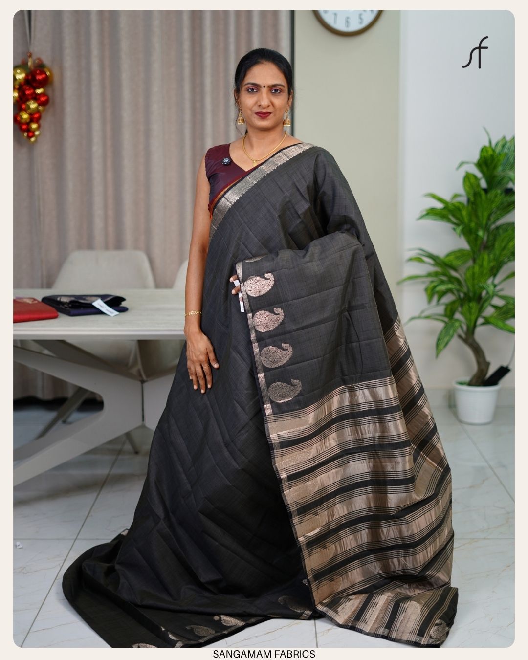 SEMI TUSSAR SILK SAREE