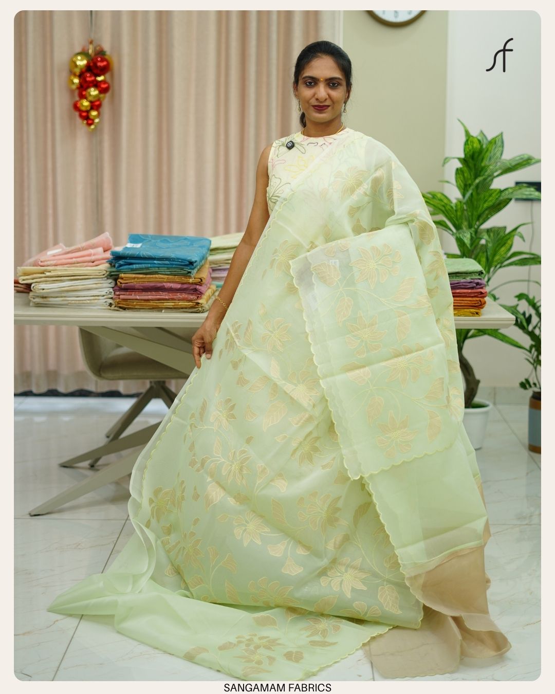 ORGANZA SAREE
