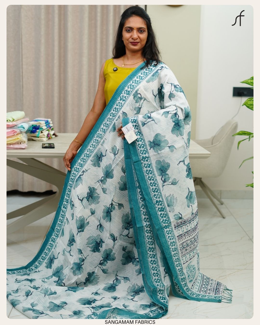 SEMI JUTE SAREE
