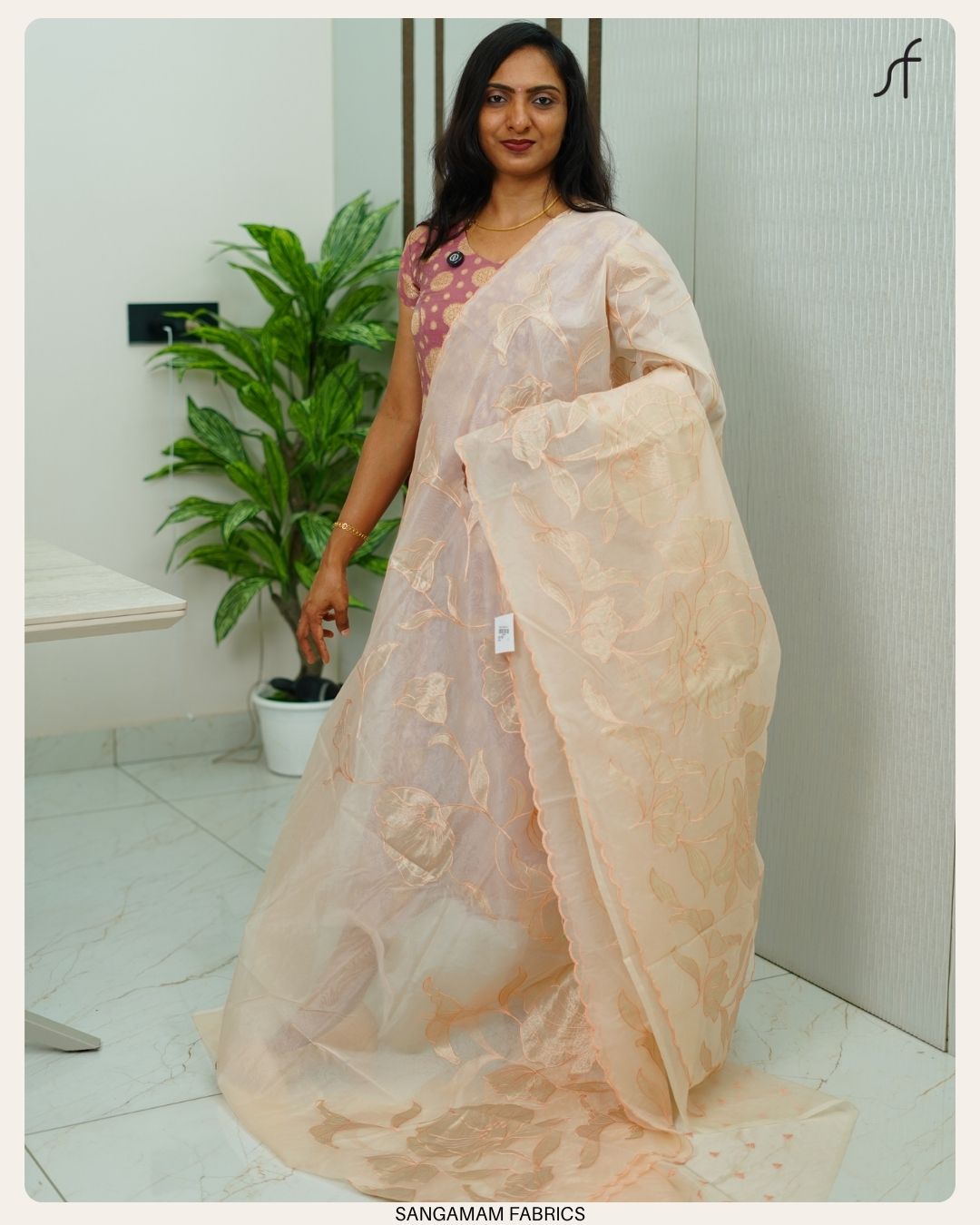 TURKISH ORGANZA SAREE