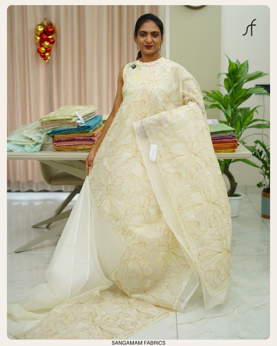 ORGANZA SAREE