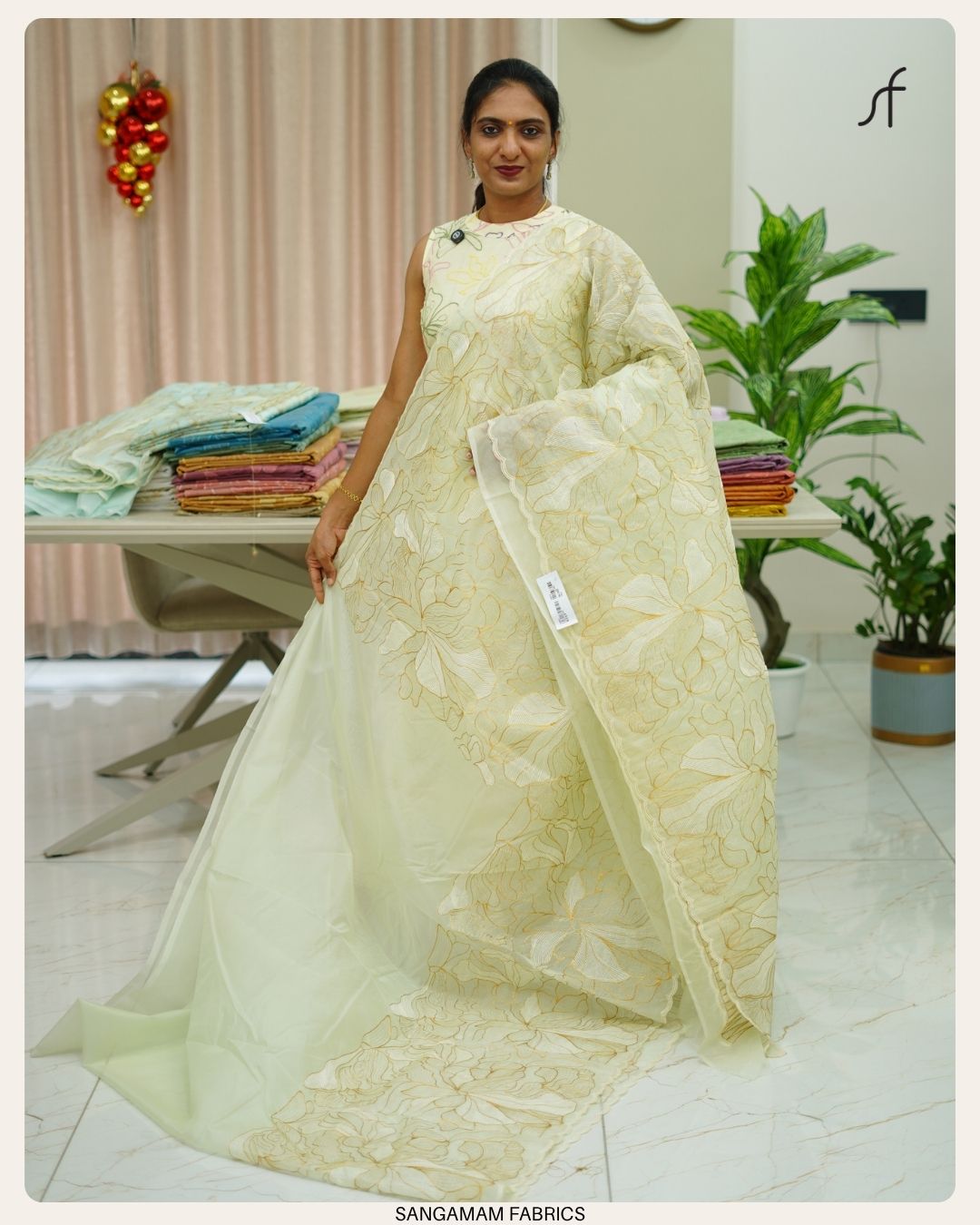 ORGANZA SAREE