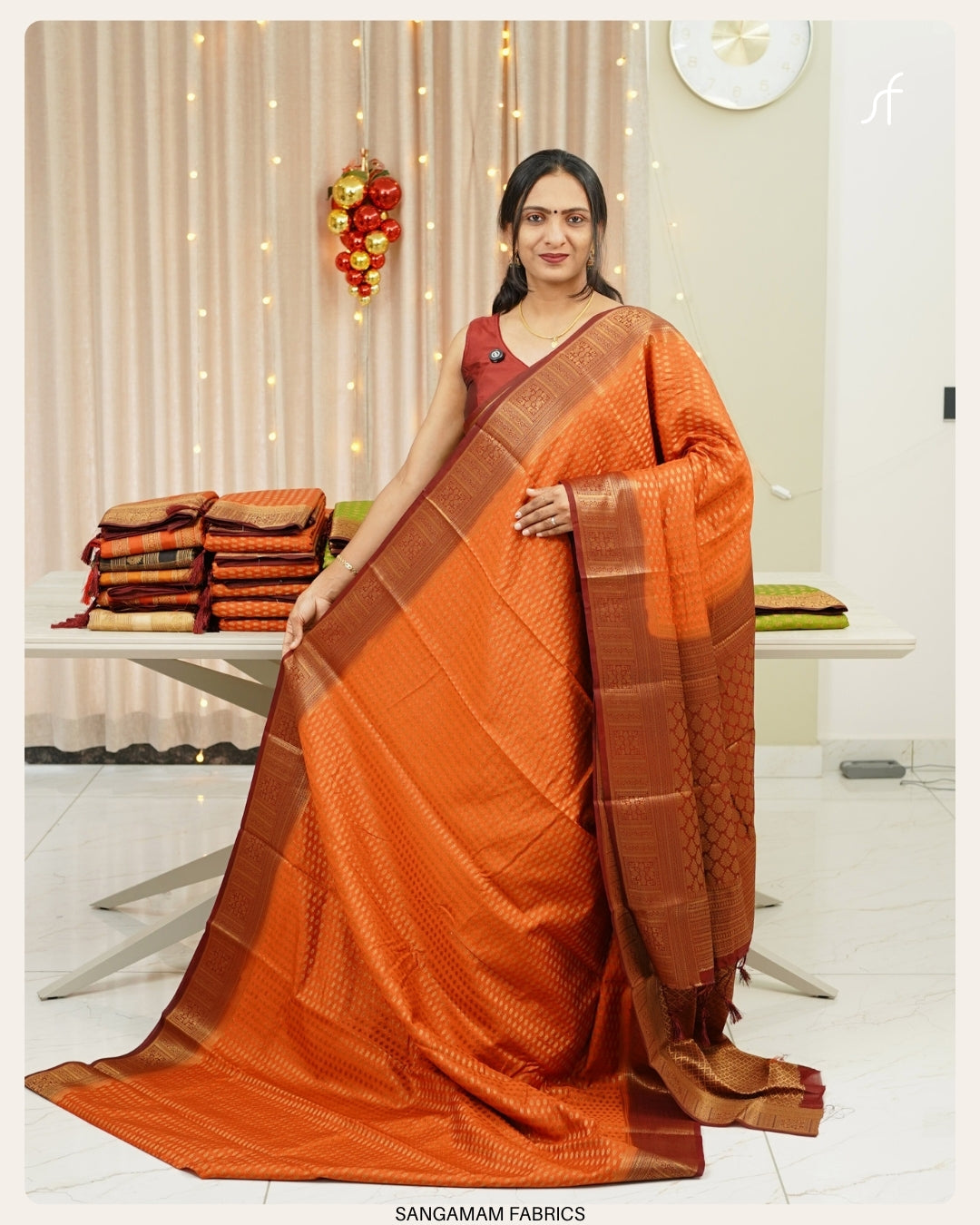 SEMI GEORGETTE BANARASI SAREE