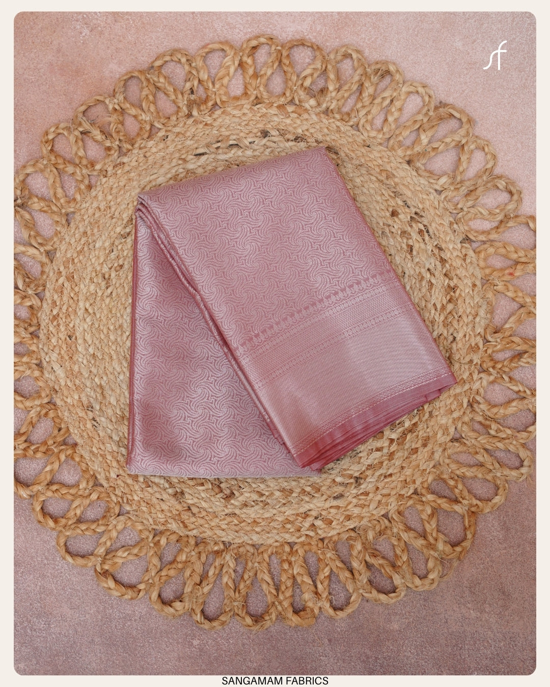 BROCADE SEMI SILK SAREE