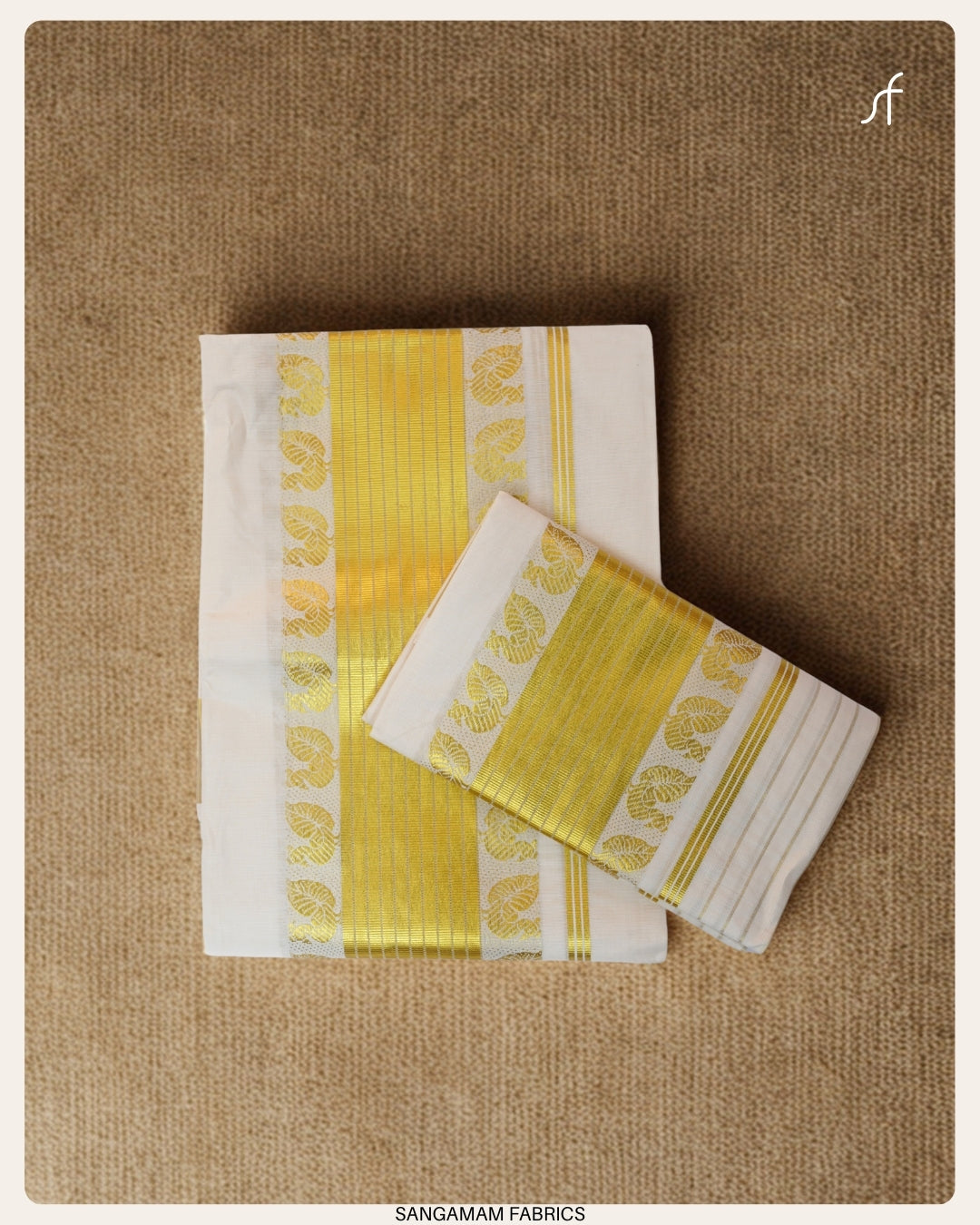 KERALA TRADITIONAL COTTON SET MUNDU