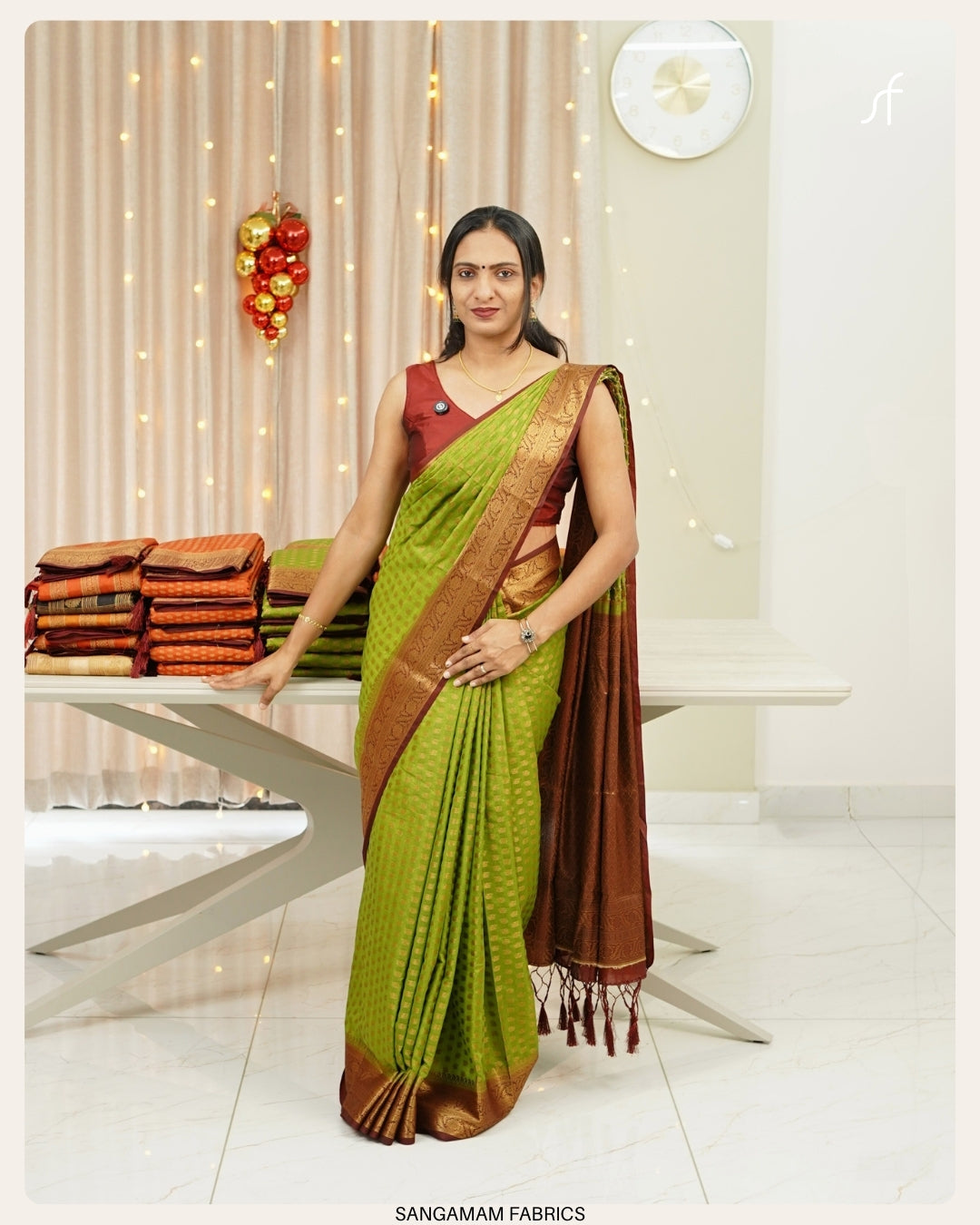 SEMI GEORGETTE BANARASI SAREE