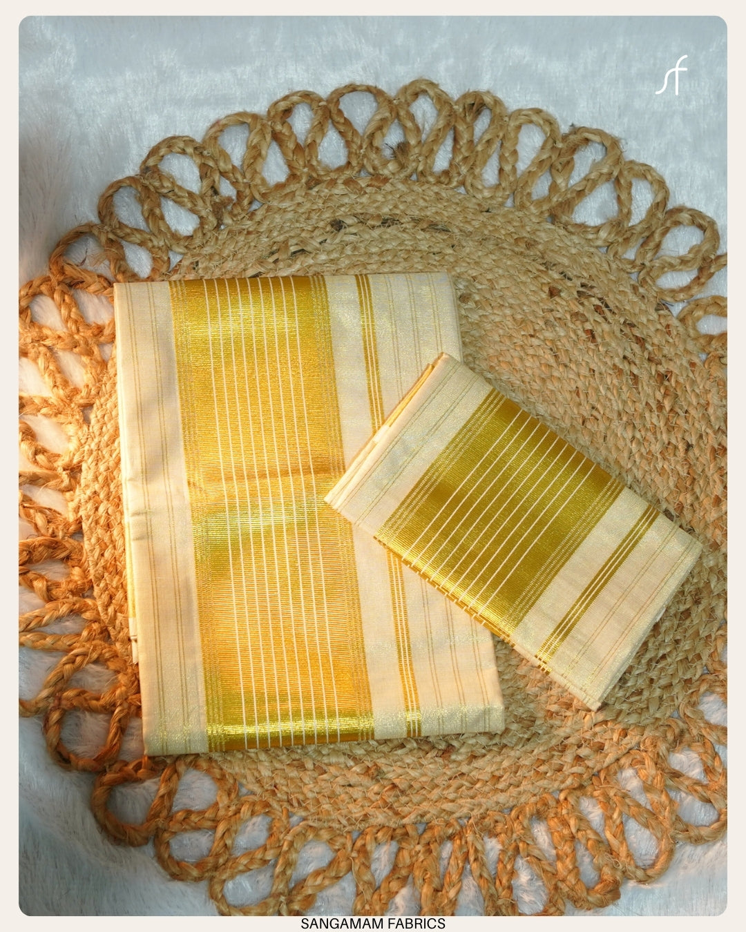 KERALA TRADITIONAL COTTON SET MUNDU