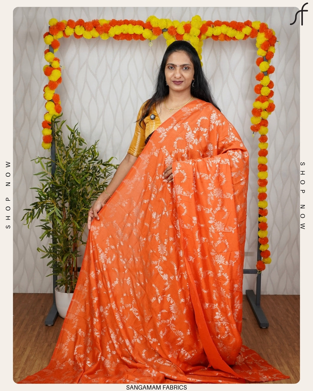 VICHITRA SILK BANARASI PRINTED SAREE