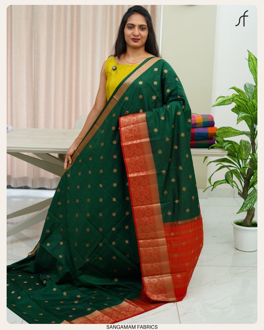 SEMI JUTE BANARASI SAREE