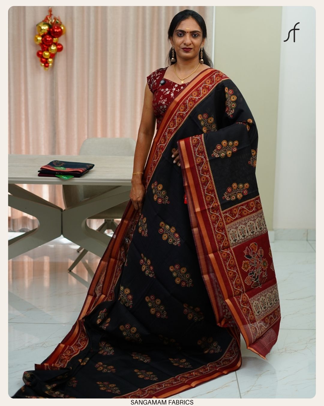 SEMI MAHESWARI SILK SAREE