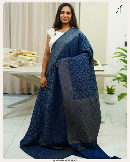 GEORGETTE BANARASI SAREE