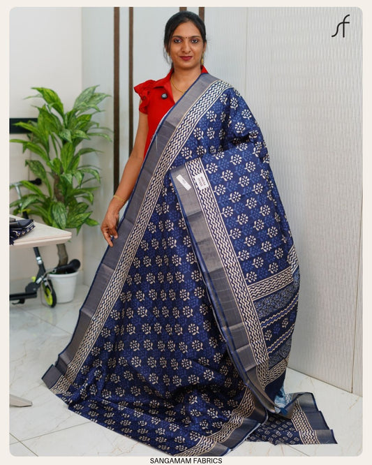 SEMI TUSSAR SILK SARE