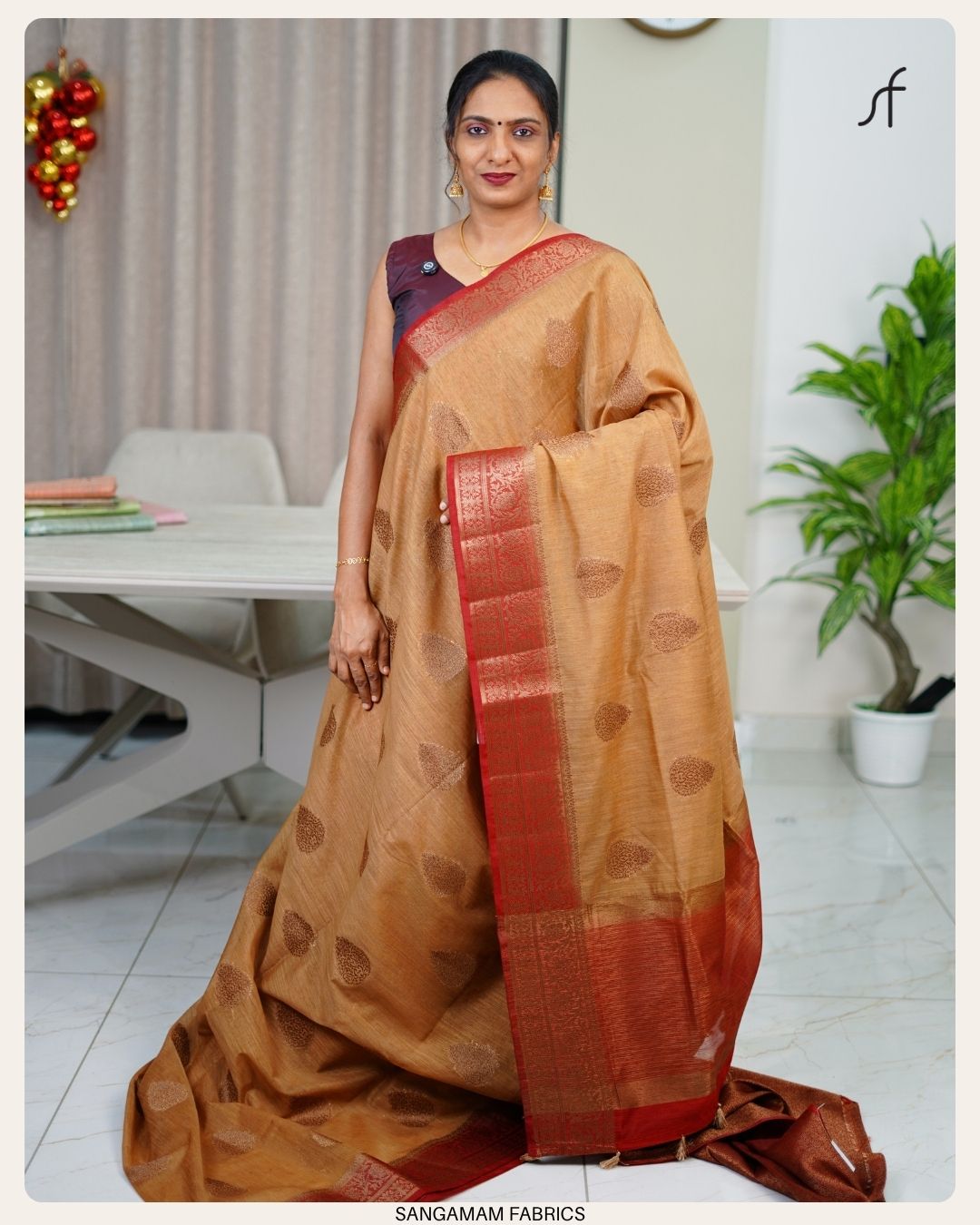 SEMI JUTE SAREE