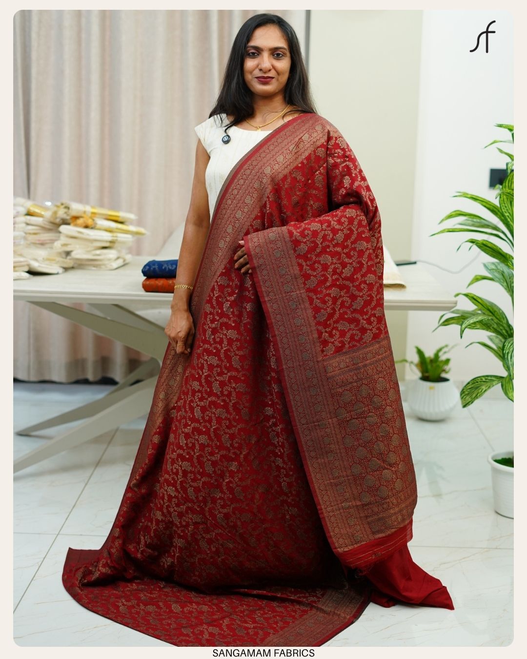 GEORGETTE BANARASI SAREE