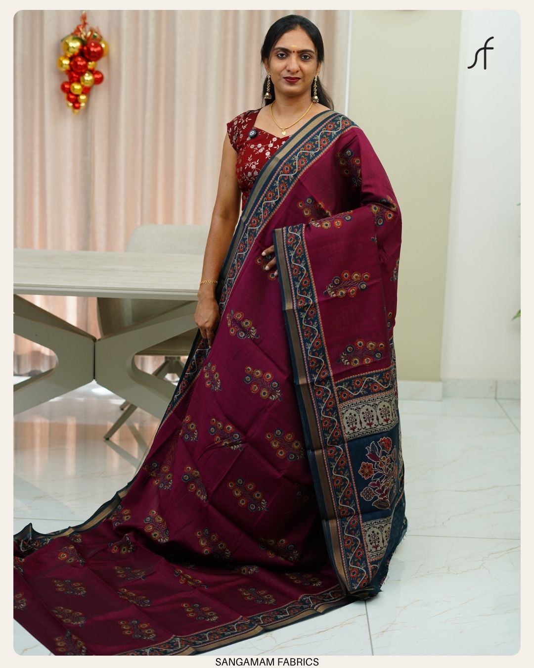 SEMI MAHESWARI SILK SAREE