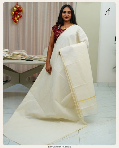 PURE COTTON SET SAREE