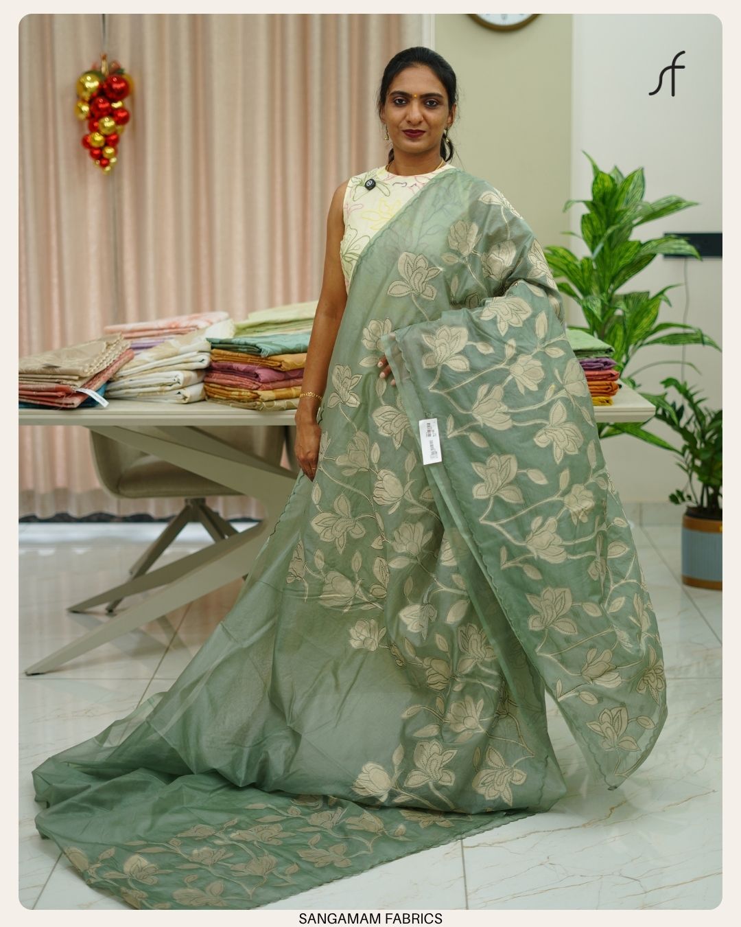 ORGANZA SAREE