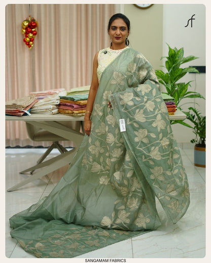 ORGANZA SAREE