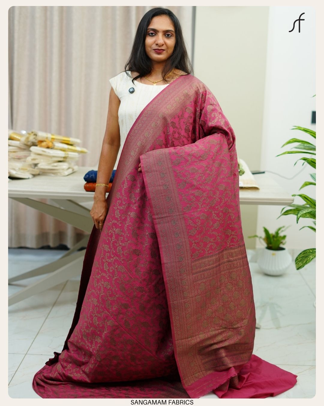 GEORGETTE BANARASI SAREE
